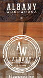 Mobile Screenshot of albanywoodworks.com